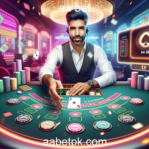 A Emoção do Blackjack ao Vivo na aa bet